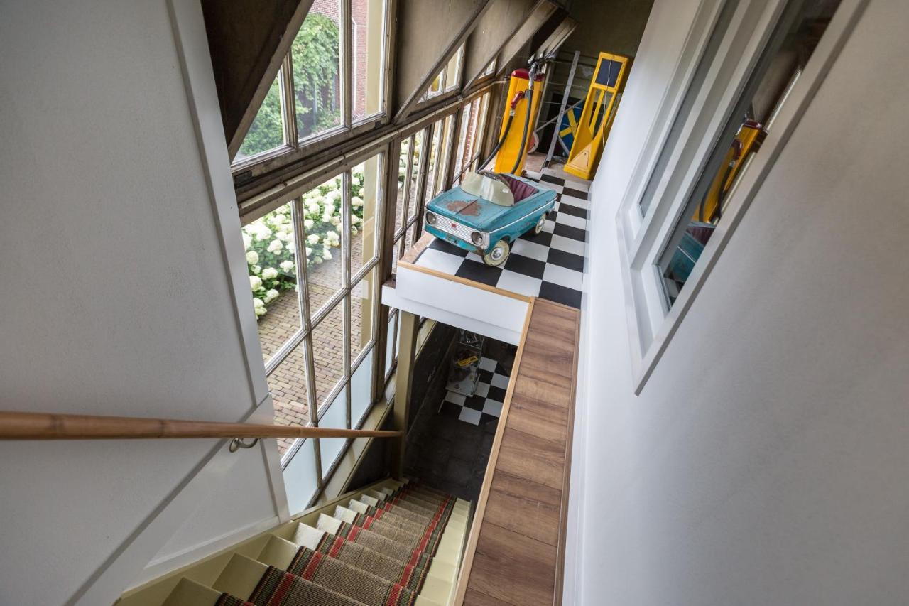 D' Ald Skoalle - Sfeervol Appartement In Oude School. Wijtgaard Dış mekan fotoğraf