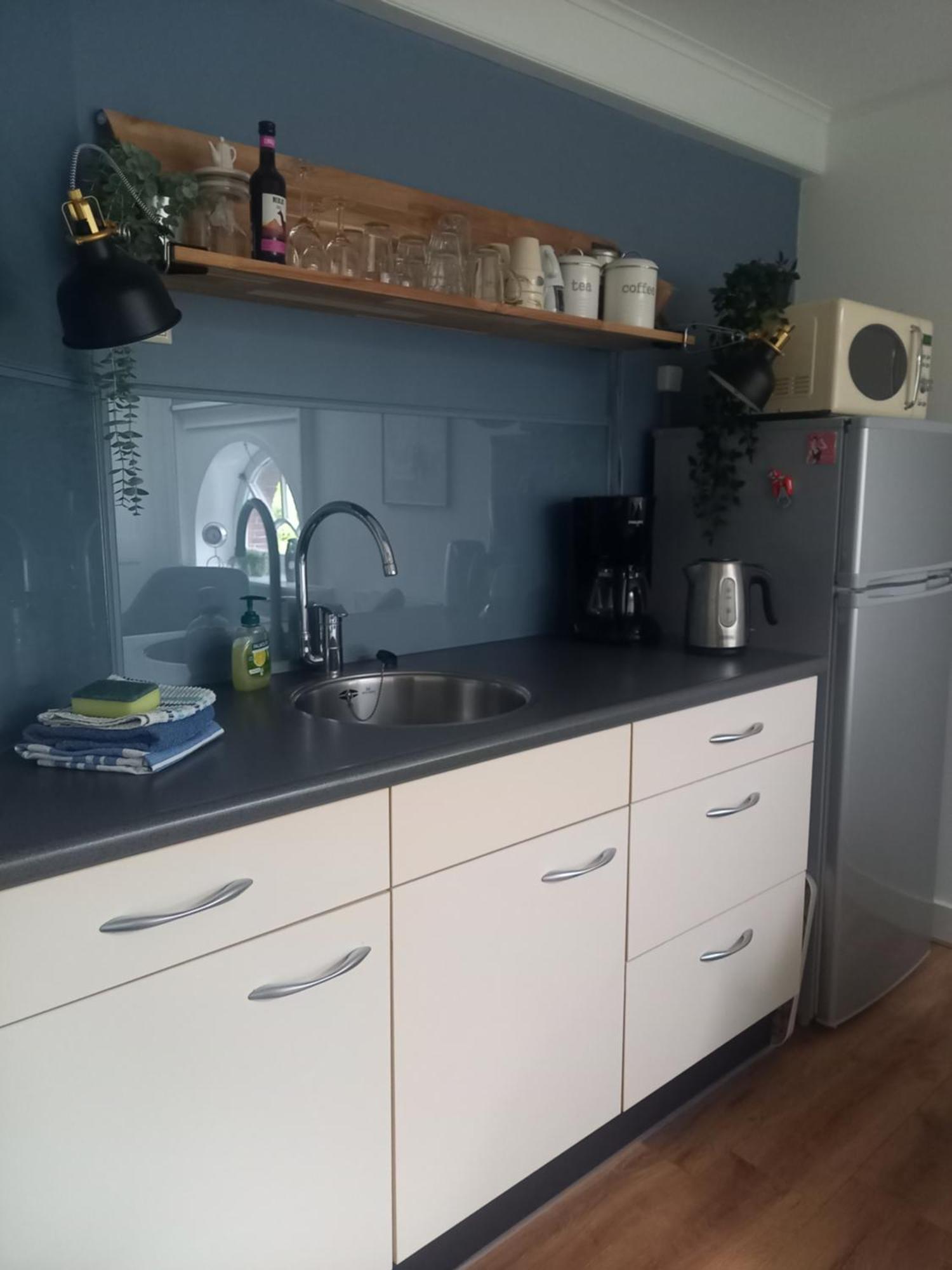 D' Ald Skoalle - Sfeervol Appartement In Oude School. Wijtgaard Dış mekan fotoğraf